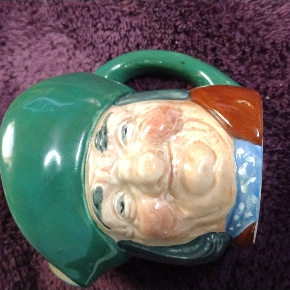 V Royal Doulton Mug 2.25" Toby Philpots A mark c1940 Jug Character Warrant Mini